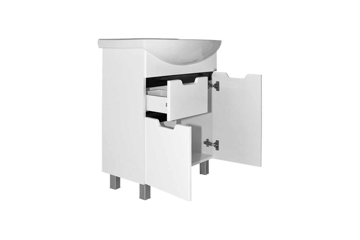 Тумба для ванной комнаты Mixline ПРОМЕТЕЙ-65 под умывальник Элеганс-65 ...