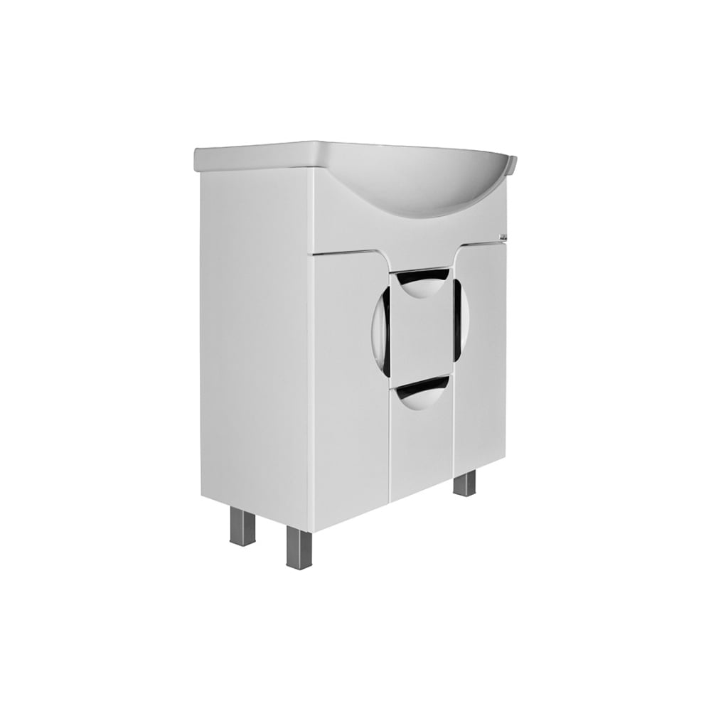 Тумба для ванной комнаты Mixline КАССИОПЕЯ-75 под умывальник Элеганс-75 ...