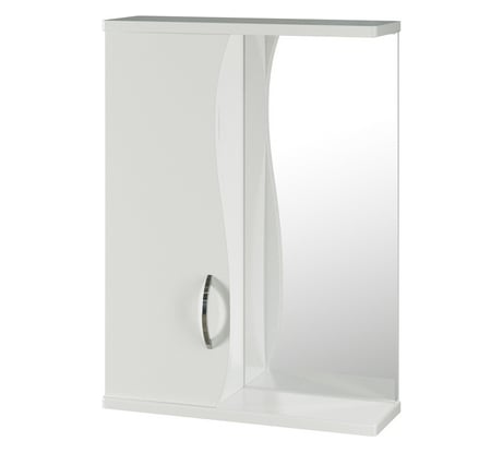 Навесной шкаф Mixline МУССОН-50 левый, без подсветки, ПВХ 528388