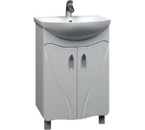 Тумба для ванной комнаты Mixline ЛИМА-55 под умывальник Элеганс-55 ПВХ 533183