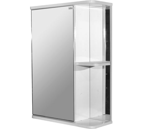 Навесной шкаф Mixline Стандарт-50 левый, без подсветки, ПВХ 525513