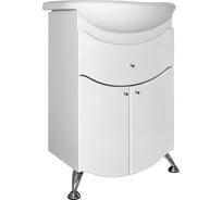 Тумба для ванной комнаты Mixline ВОЛНА-50 под умывальник Уют-50 ПВХ 510370