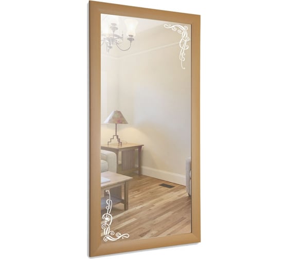 Зеркало mixline Мишель 600х1200 Бук 525425 1