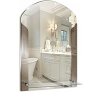 Зеркало mixline Муза 390х580 с полкой 525467