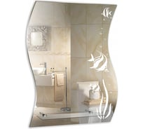 Зеркало mixline Немо 510х680 с полкой 525462