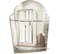 Зеркало mixline Пион 485х575 с полкой 525004