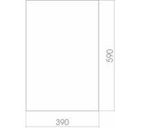 Зеркало mixline прямоугольник 390х590 без полки 525023