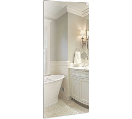 Зеркало прямоугольник MIXLINE 400х1000 б/полки 525024