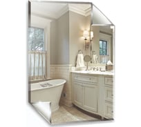 Зеркало mixline Конверт 495х685 без полки, с фацетом 537537