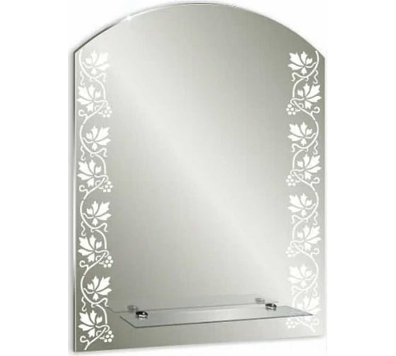 Зеркало mixline Купидон 535х670 с полкой 525458