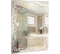 Зеркало mixline Лавр 535х750 пескоструйный рисунок 537539