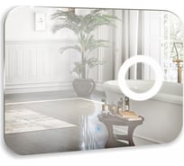 Зеркало mixline Лиза 800х600 сенсорный выключатель, светодиодная подсветка 533670