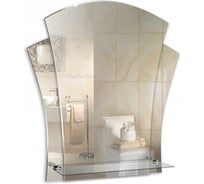 Зеркало mixline Лилия 480х550 с полкой 525466