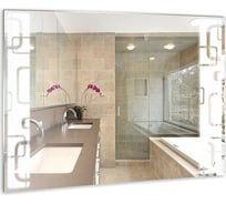 Зеркало mixline Мега 800х600 светодиодная подсветка 525405