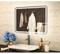 Зеркало MIXLINE "Адриана" 1000х800 (ШВ) сенсорный выключатель, светодиодная подсветка 545096