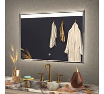 Зеркало Mixline Аллен 900x800 мм., сенсорный выключатель, светодиод 545200