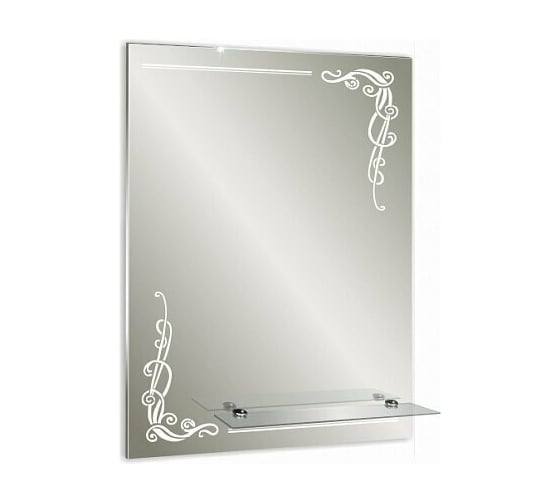 Зеркало Mixline Винтаж 490x680 мм., с полкой 525008