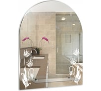 Зеркало Mixline Букет 495x670 мм., с полкой 525459