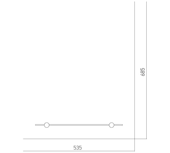 Зеркало Mixline Барокко 535x685 мм., с полкой 525449
