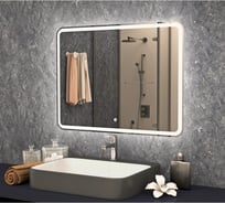 Зеркало Mixline Альдо 900x800 мм., сенсорный выключатель, светодиод 545879