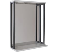 Зеркало Mixline БРУКЛИН 60 белый, с подсветкой 543939