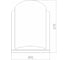 Зеркало Mixline Арго 495x675 мм., с полкой 525000 2