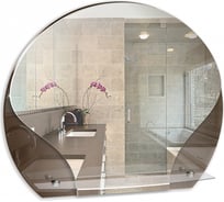 Зеркало Mixline Арена 620x520 мм., с полкой 525391