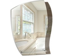 Зеркало Mixline Дуэт 550x720 мм., с полкой 525388