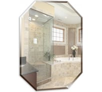 Зеркало Mixline Атлант 495x685 мм., б/полки с фацетом 525012