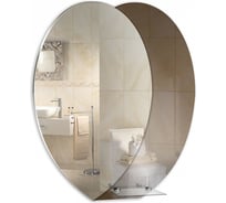 Зеркало Mixline Амур 580x660 мм., с полкой 525383