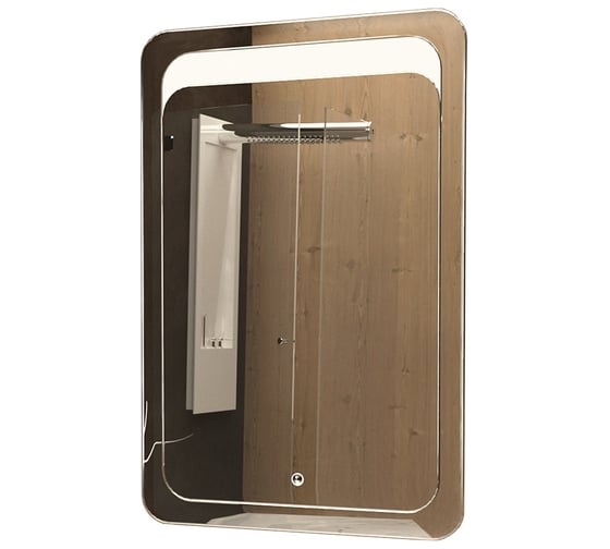 Зеркало Mixline Дино 550x800 мм., сенсорный выключатель, светодиодная лента 544012 1