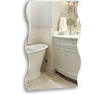 Зеркало Mixline Волна-декор 500x750 мм 537556