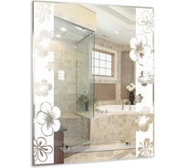 Зеркало mixline Флора 535х685 с полкой 525460