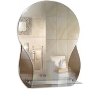 Зеркало mixline Форум 415х575 с полкой 525480