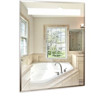 Зеркало mixline Фаворит 535х740 светодиодная подсветка, фацет 525411