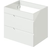 Подвесная тумба под раковину ИТАНА Sky 60 596x446x520 Белый глянец 4657810335431