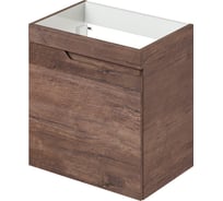 Подвесная тумба под раковину ИТАНА Sky 50 491x342x520 левый Акация тёмная 4657810335356