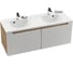 Тумба под умывальник Ravak SD-1300 CLASSIC капучино/белая X000000958 1