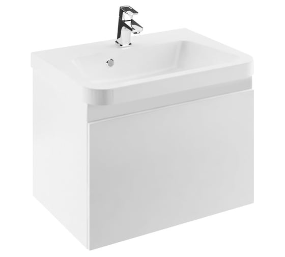 Тумба под умывальник Ravak SD 10° 550 белая X000000733 1