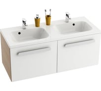 Тумба под умывальник Ravak SD 1200 CHROME капучино/белая X000000964