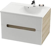 Тумба под умывальник Ravak SD 800-R CLASSIC II латте/белая X000000916