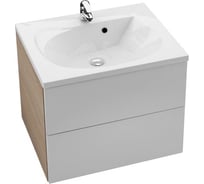 Тумба под умывальник Ravak SD 760 ROSA II капучино/белая X000001295