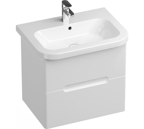 Тумба под умывальник Ravak SD 550 CHROME II белая X000001289