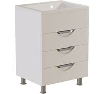 Тумба для ванной MIXLINE ЭТЬЕН-58" под раковину Roma 58 Paola /РИМ 58 ПВХ 555157