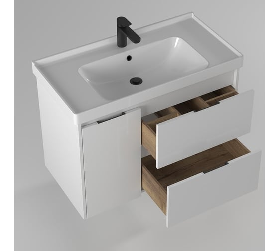 Тумба консольная BRIZ из ДСП Вена т20-90 (Грэйс) 239 03-20090-15 00 БЕЛ