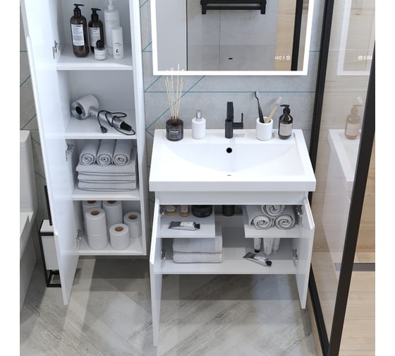 Тумба консольная BRIZ из ДСП и МДФ Бьелла т18-50 (ум. Фостер) 364 03-18050-06 00 БЕЛ