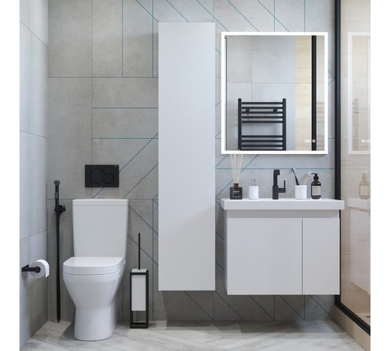 Тумба консольная BRIZ из ДСП и МДФ Бьелла т18-50 (ум. Фостер) 364 03-18050-06 00 БЕЛ