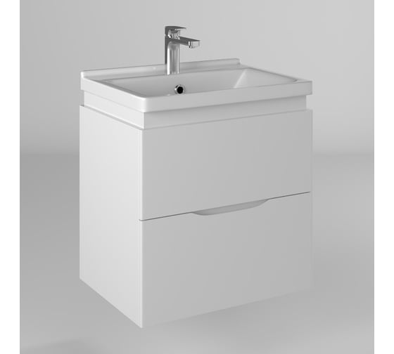 Тумба консольная BRIZ из ДСП и МДФ Сити т18-70 (ум. Миранда) 232 03-18070-18 00 БЕЛ