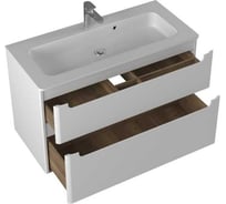 Тумба консольная BRIZ из ДСП и МДФ Эстель т18-100 (ум. Прато) 221 03-18100-16 00 БЕЛ