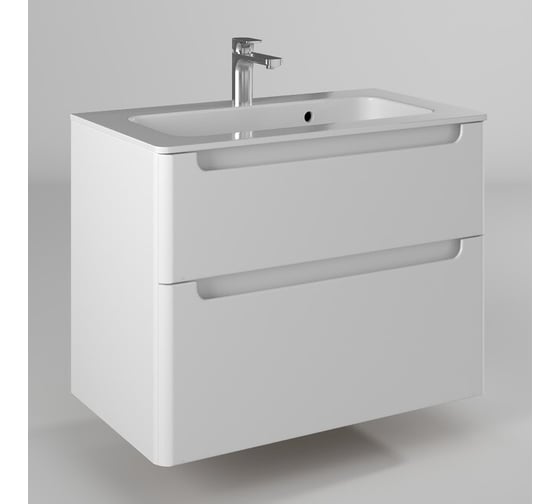 Тумба консольная BRIZ из ДСП и МДФ Эстель т18-100 (ум. Прато) 221 03-18100-16 00 БЕЛ
